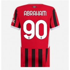 AC Milan Tammy Abraham #90 Hemmatröja Dam 2024-25 Korta ärmar